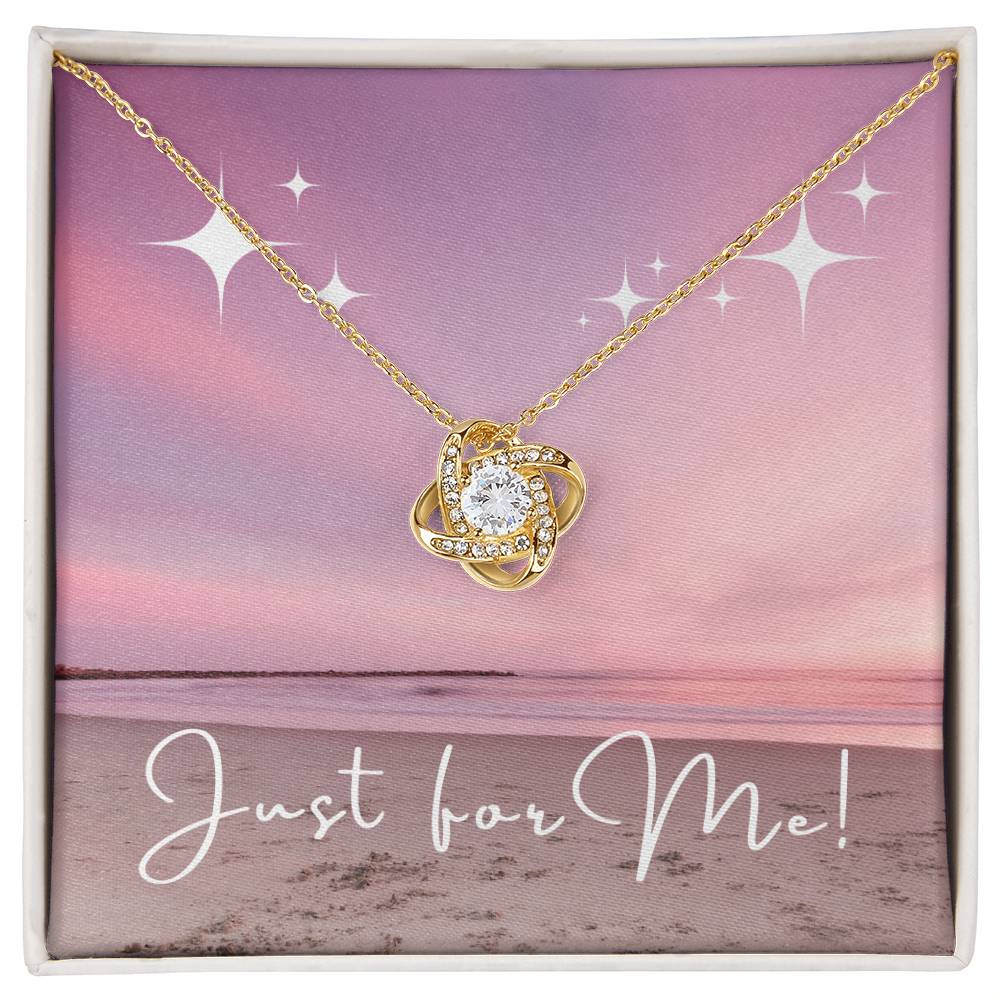 For ME: Love Knot Necklace