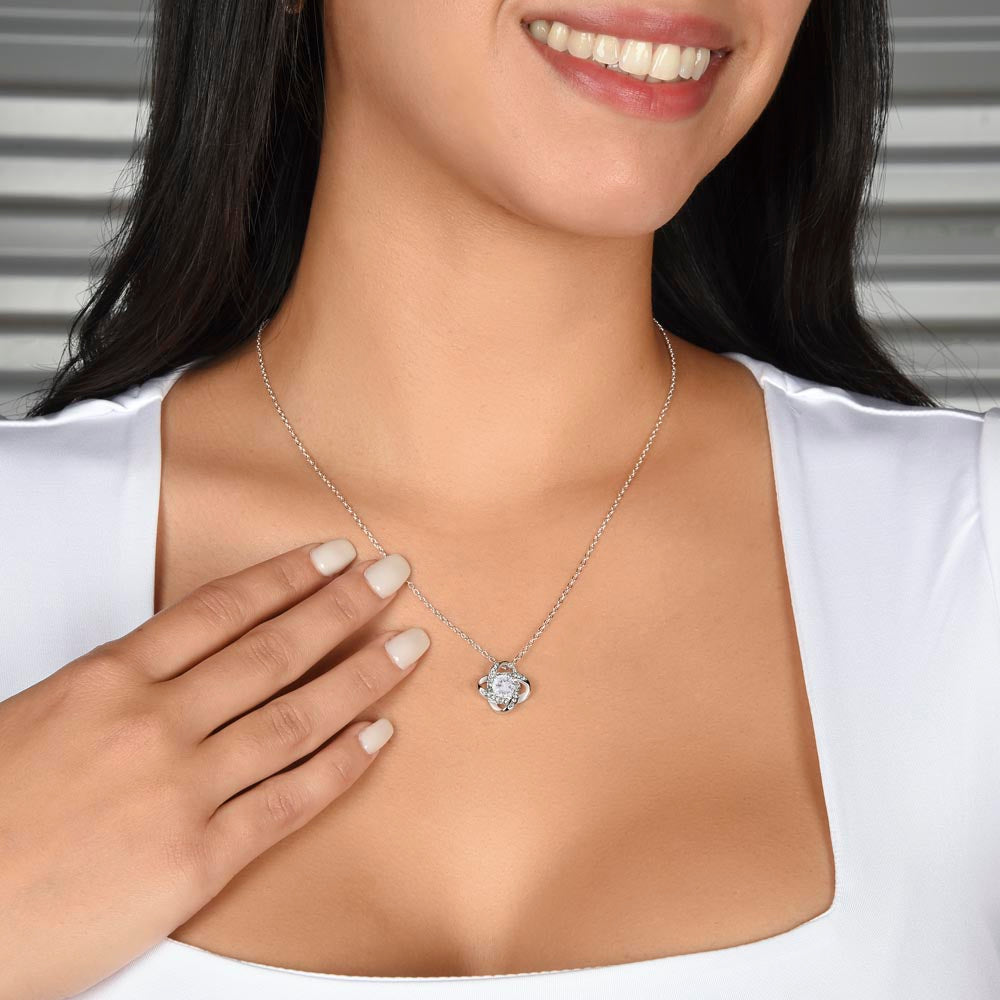For ME: Love Knot Necklace