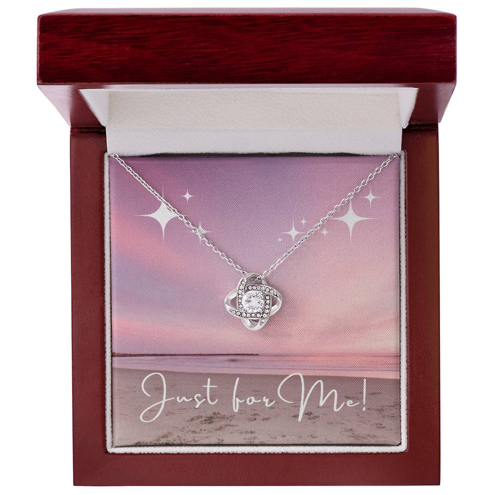 For ME: Love Knot Necklace