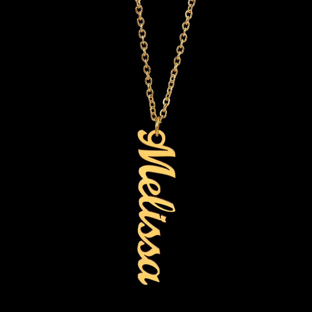 For HER: CUSTOM Vertical Name Necklace - Option 2