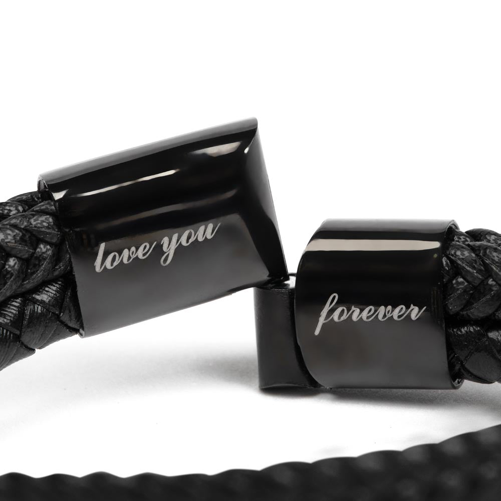 For HIM: Love You Forever Bracelet (son)
