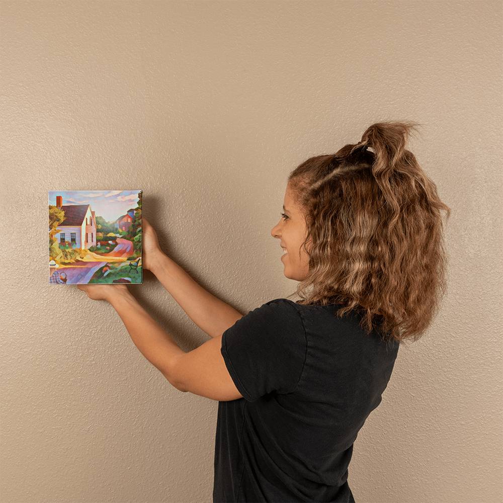 For FAMILY: Gallery Wrapped Canvas "Country Dream"