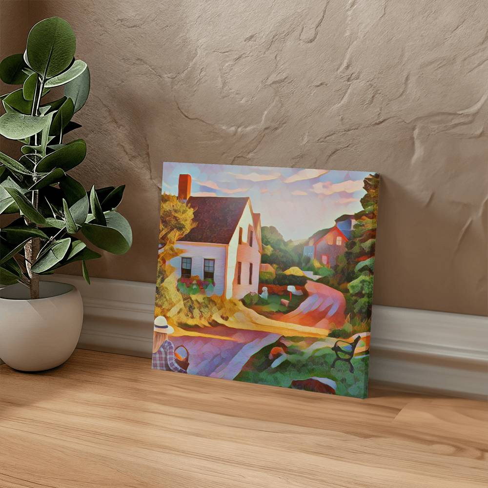 For FAMILY: Gallery Wrapped Canvas "Country Dream"