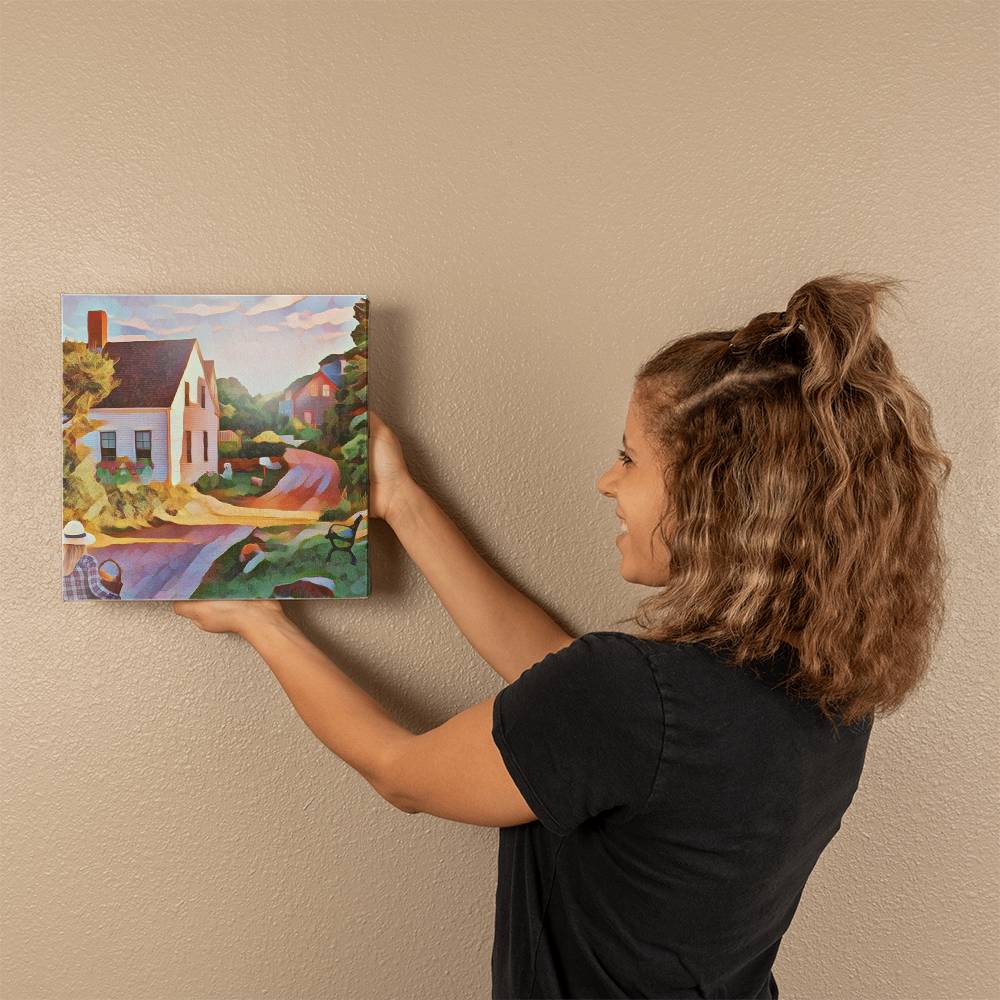 For FAMILY: Gallery Wrapped Canvas "Country Dream"