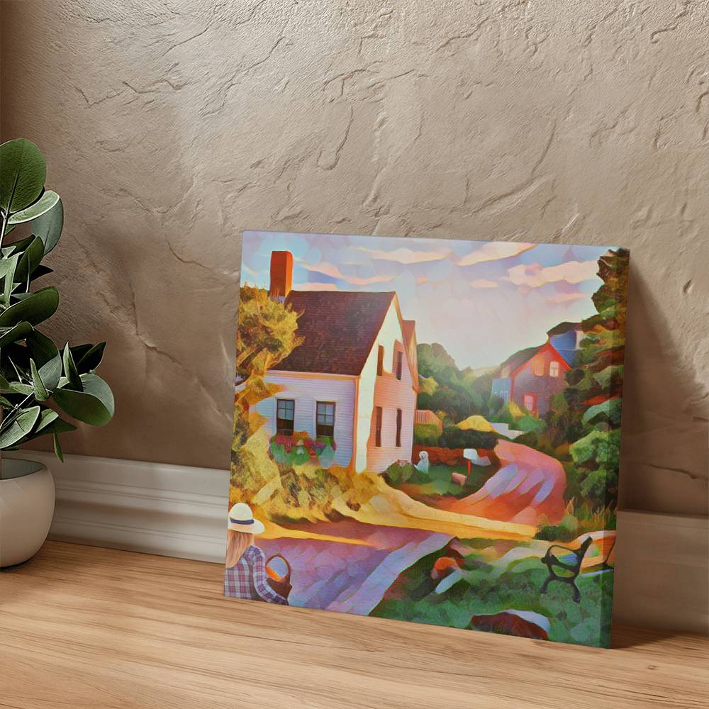 For FAMILY: Gallery Wrapped Canvas "Country Dream"