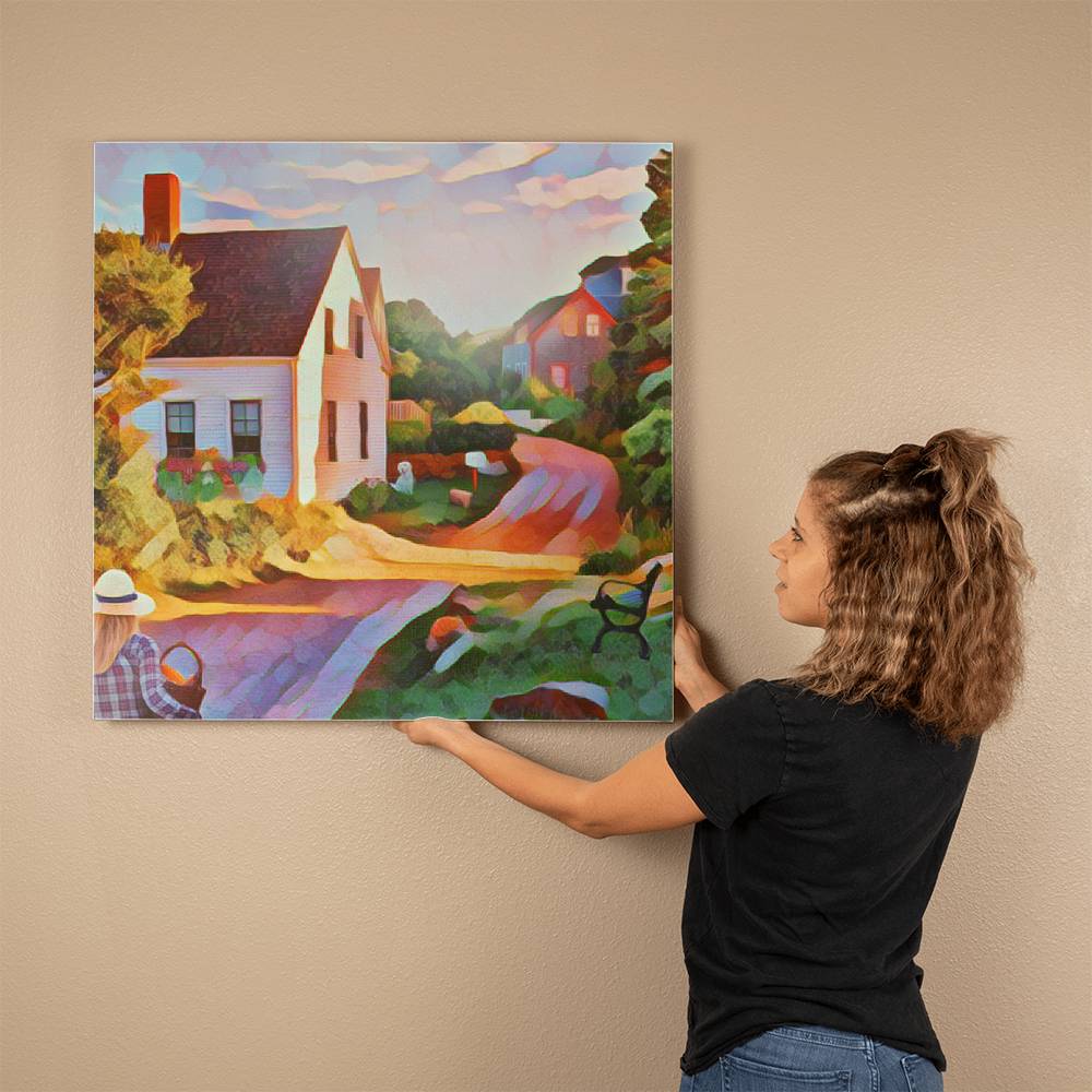 For FAMILY: Gallery Wrapped Canvas "Country Dream"