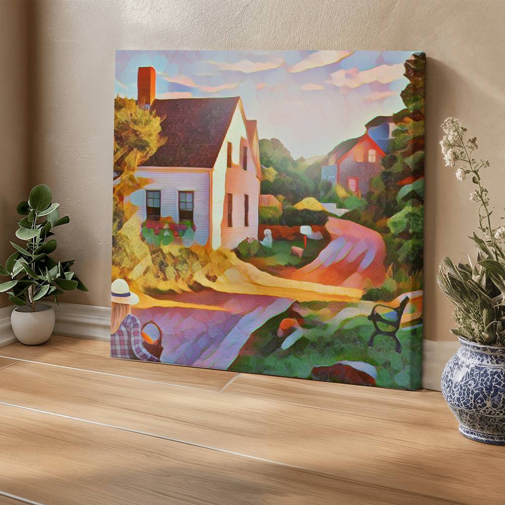For FAMILY: Gallery Wrapped Canvas "Country Dream"