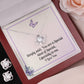 For HER: Love Knot Earring & Necklace Set - Option 2