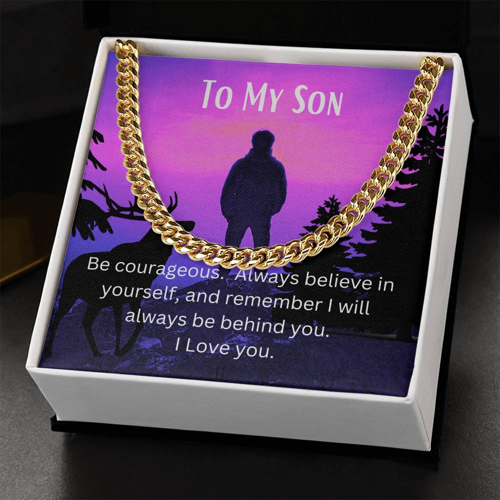 For HIM:  Cuban Link Chain  (son)