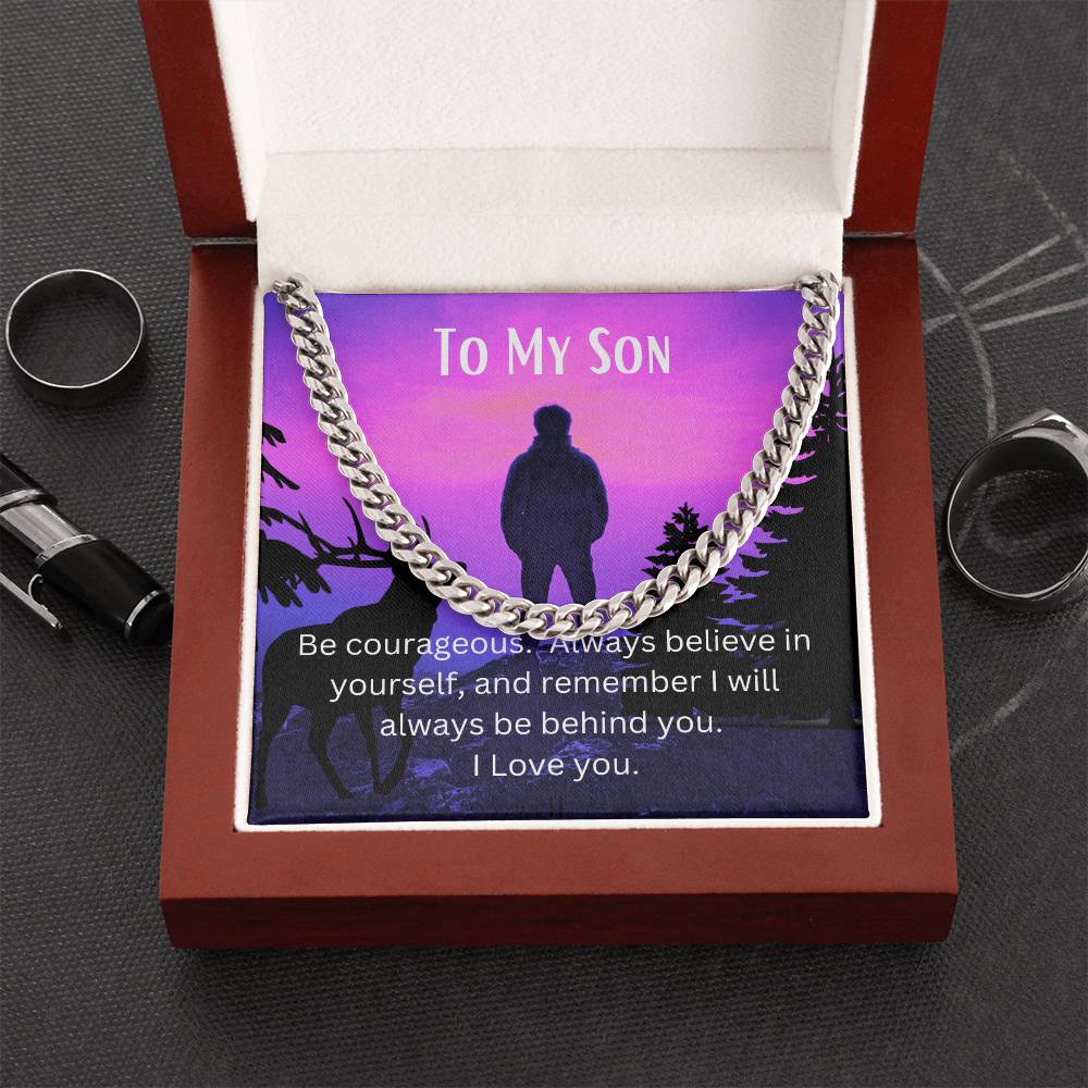 For HIM:  Cuban Link Chain  (son)