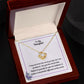 For DAUGHTER: Love Knot Necklace