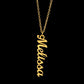 For HER:  CUSTOM Vertical Name Necklace - Option 2