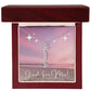 For ME:  CUSTOM Vertical Name Necklace