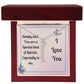 For HER:  CUSTOM Vertical Name Necklace - Option 2