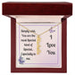 For HER:  CUSTOM Vertical Name Necklace - Option 1