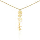 For HER: Flower Name Necklace (Wife)