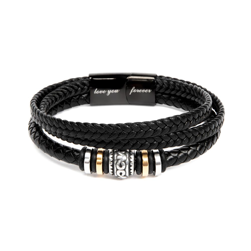 For HIM:  Love You Forever Bracelet (son)