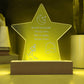 For FAMILY: Engraved Acrylic Star Plaque (Children)