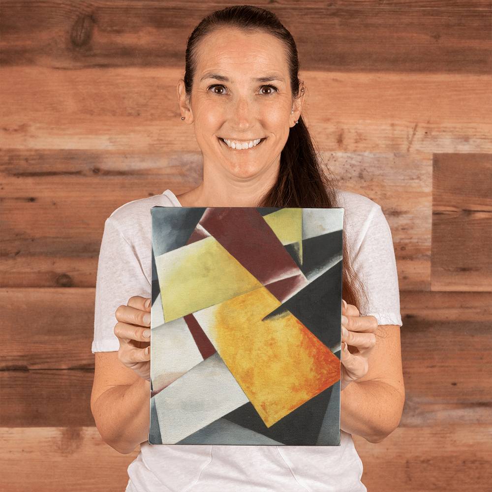 For FAMILY: Gallery Wrapped Canvas "Painterly Architectonic"